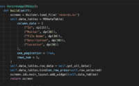 Finding the row a user selects in a KivyMD MDDataTable